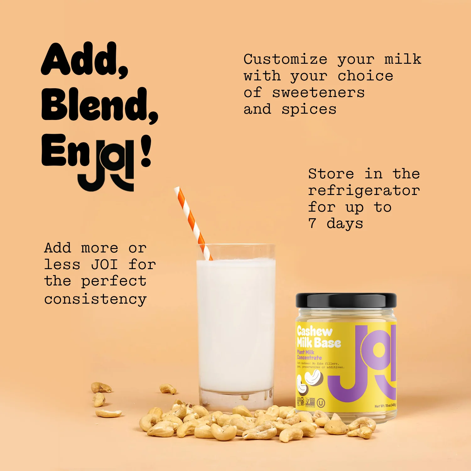 Cashew Milk Base 4-Pack by JOI - Image 6