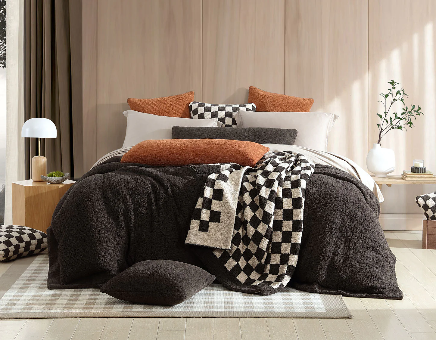 Checkerboard Throw Pillow - Image 22