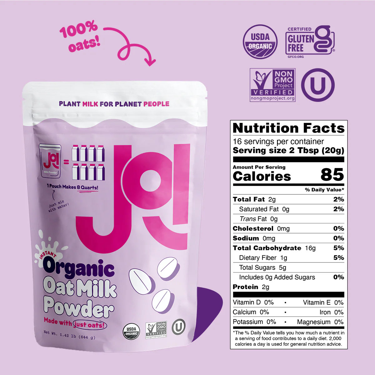Instant Organic Oat & Almond 2-Pack by JOI - Image 4