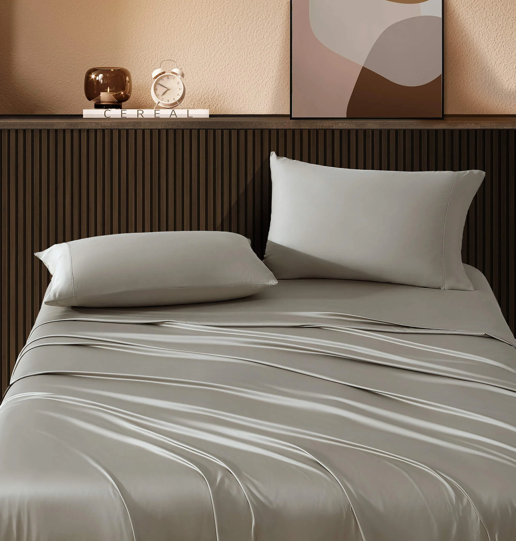 Natural Premium Bamboo Pillowcase Set - Image 9