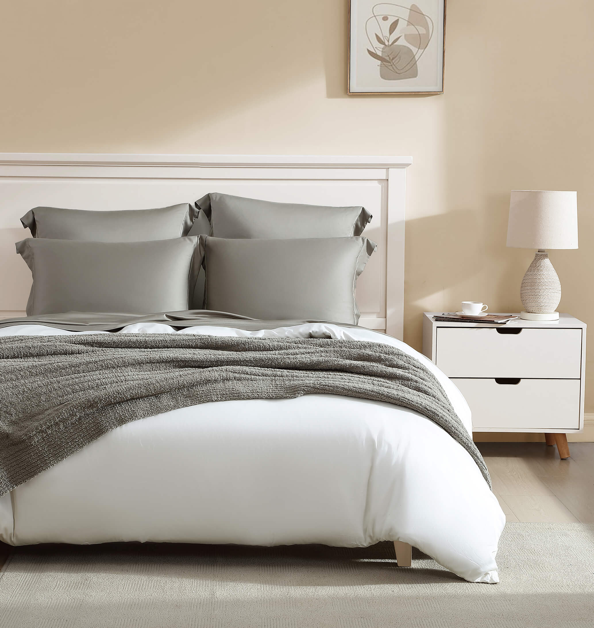 Natural Premium Bamboo Sham Set - Image 51