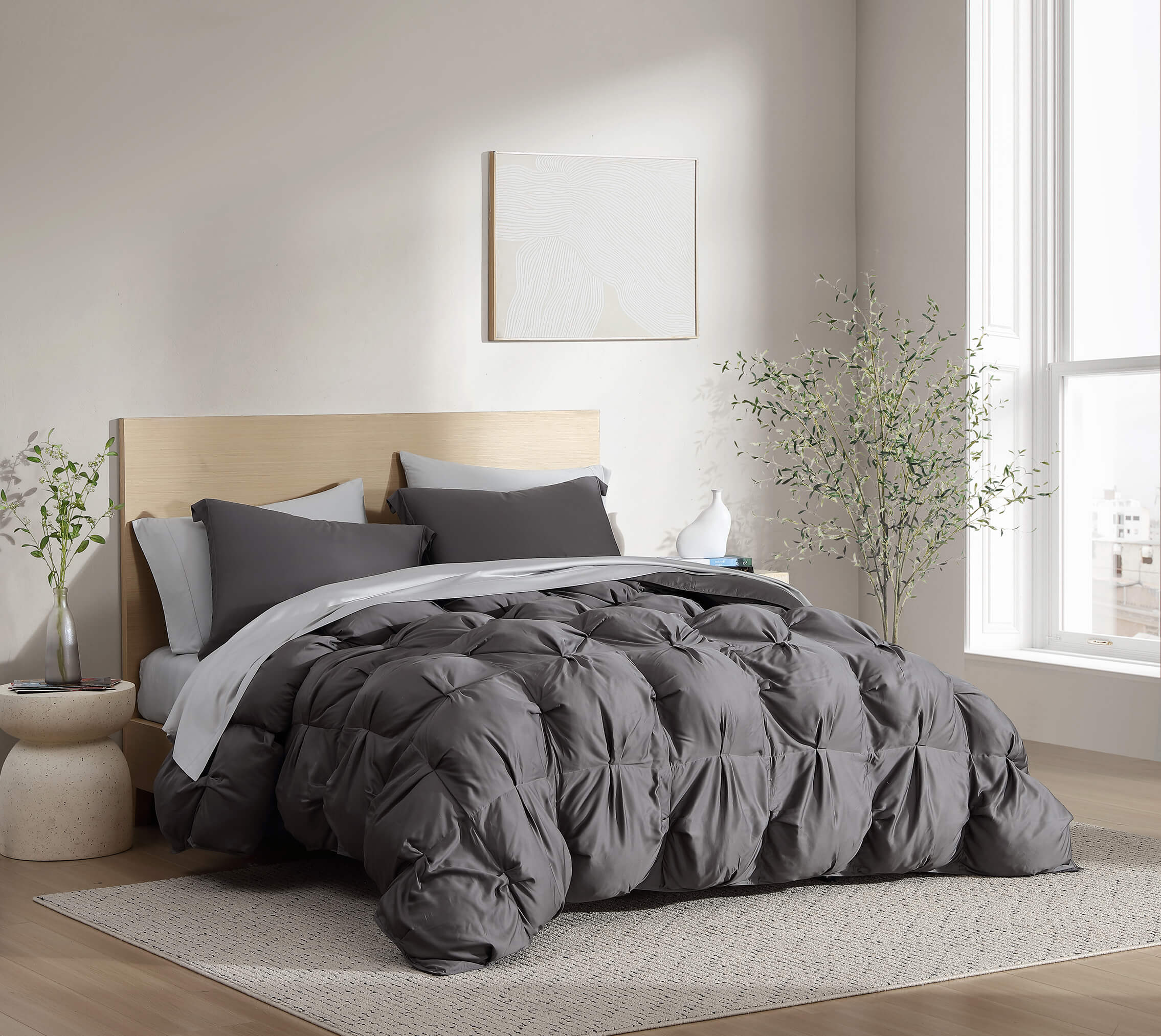 Premium Bamboo Bubble Comforter Bundle - Image 37